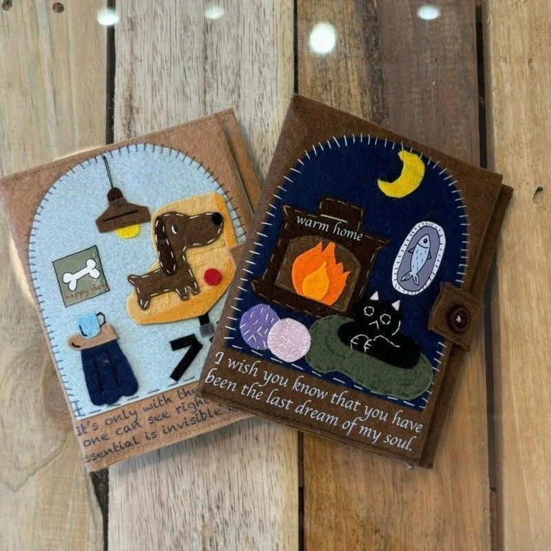 Warm Home Meow Memory Album-Hand Made