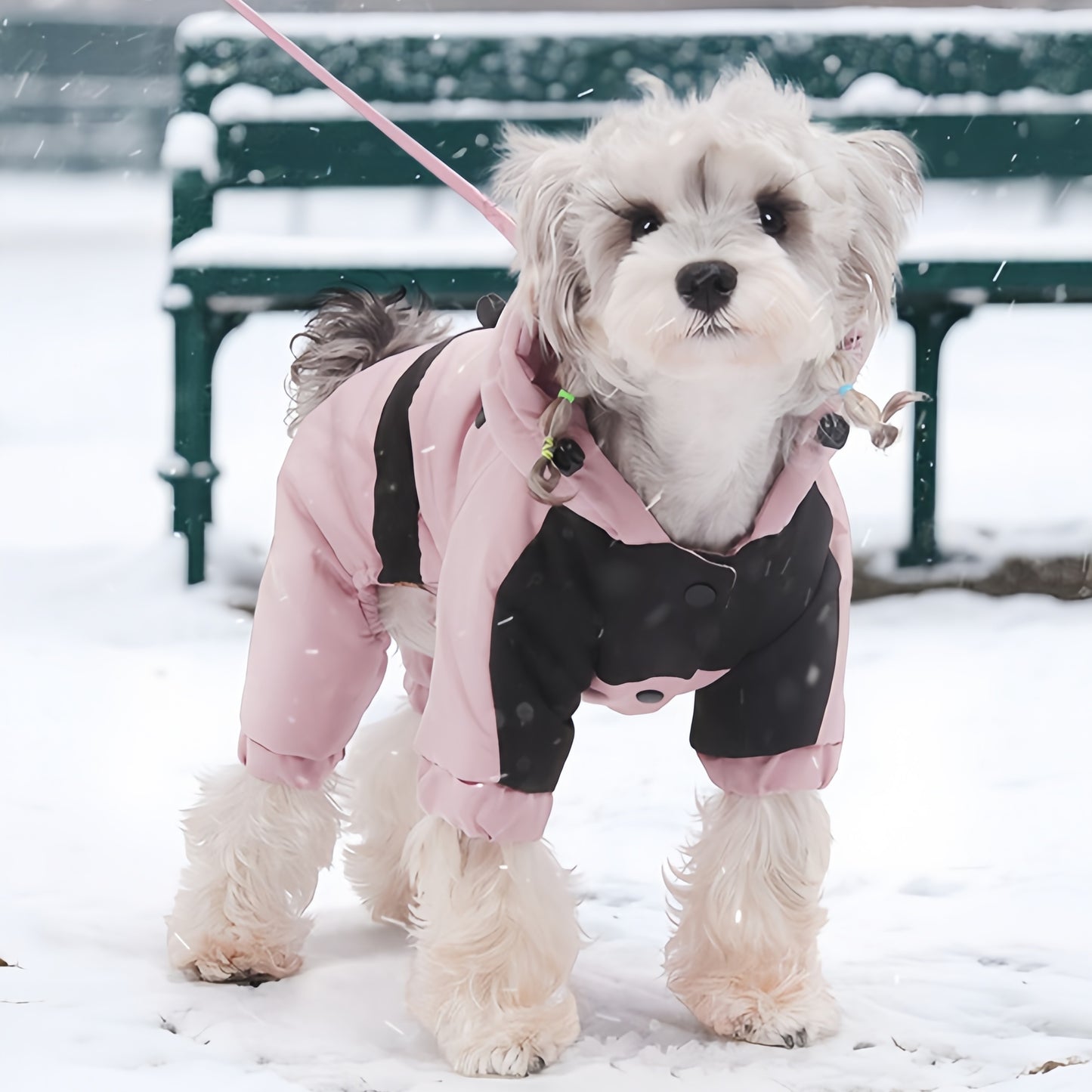 Arctic Paw - Pet Jumpsuit - Pink