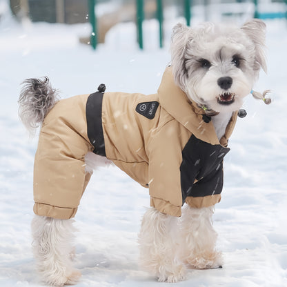 Arctic Paws - Pet Jumpsuit - Brown