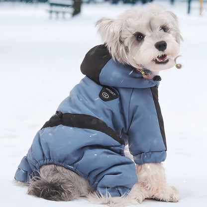 Arctic Paws - Pet Jumpsuit - Blue