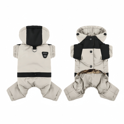 Arctic Paws - Pet Jumpsuit - Beige