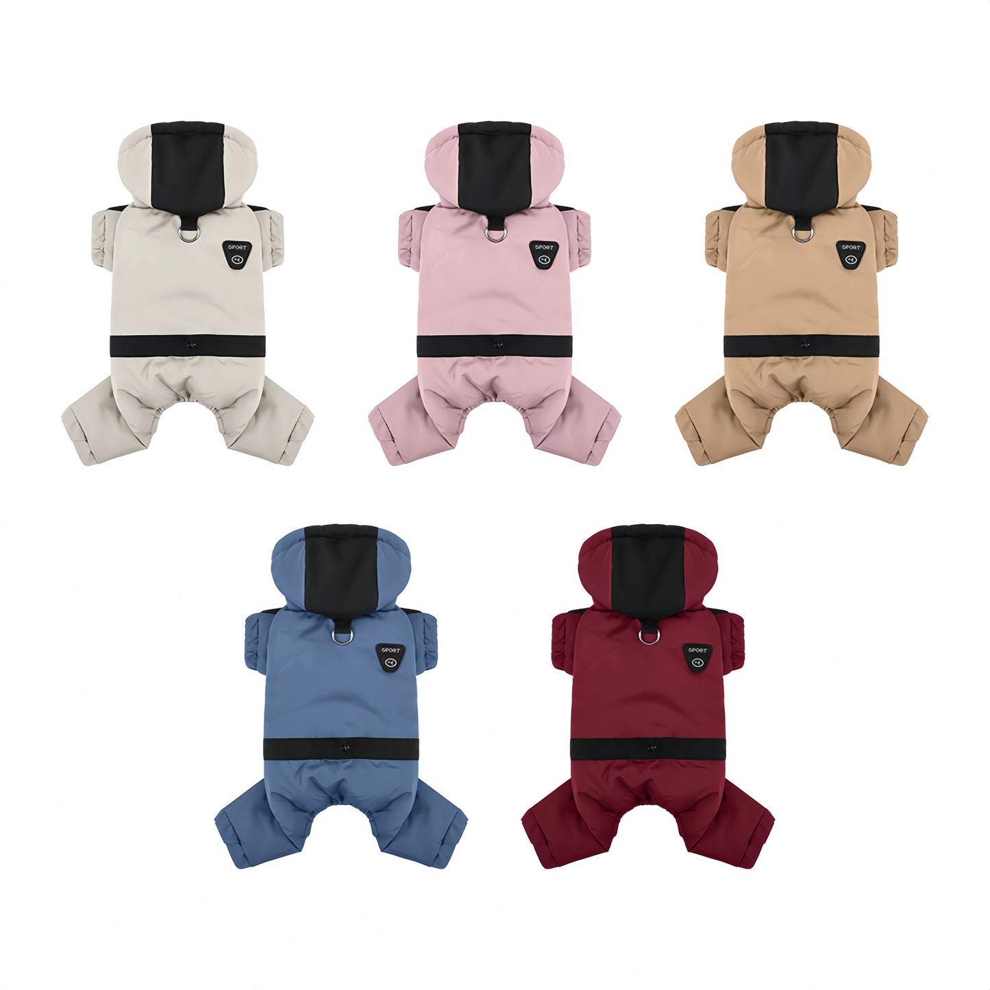 Arctic Paws - Pet Jumpsuit - Beige