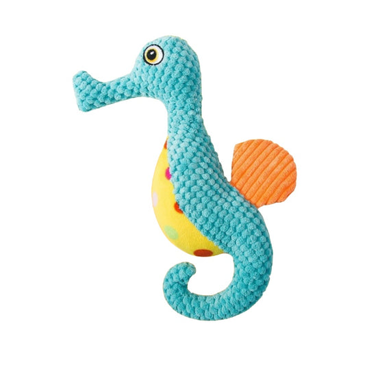 Light Blue Seahorse Toy