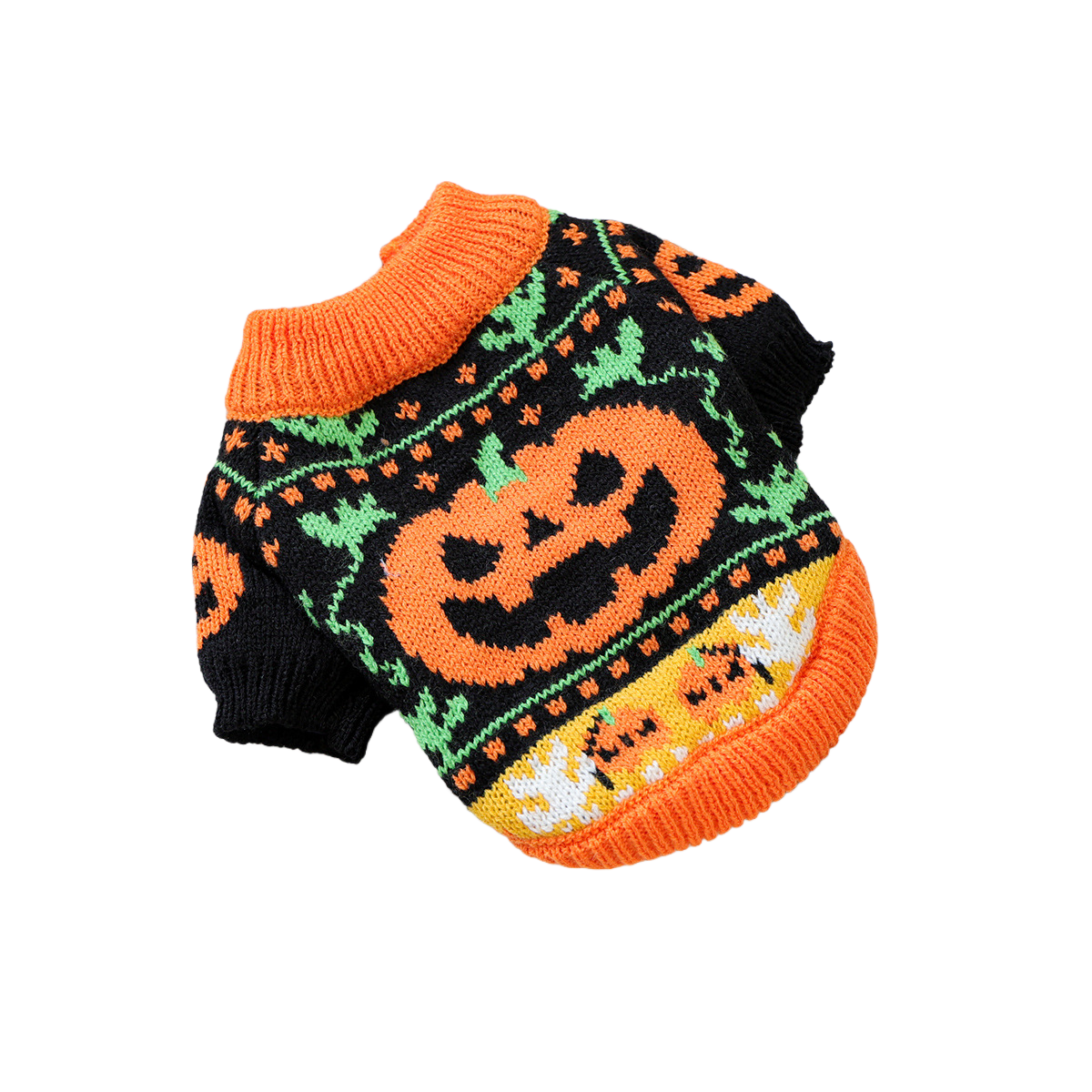 Halloween Pumpkin Pet Knitted Sweater