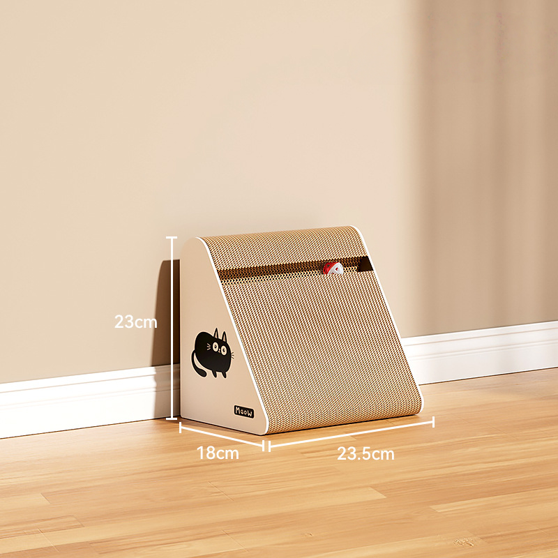 Triangular Cat Scratch Board