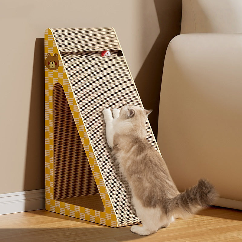 Triangular Cat Scratch Board
