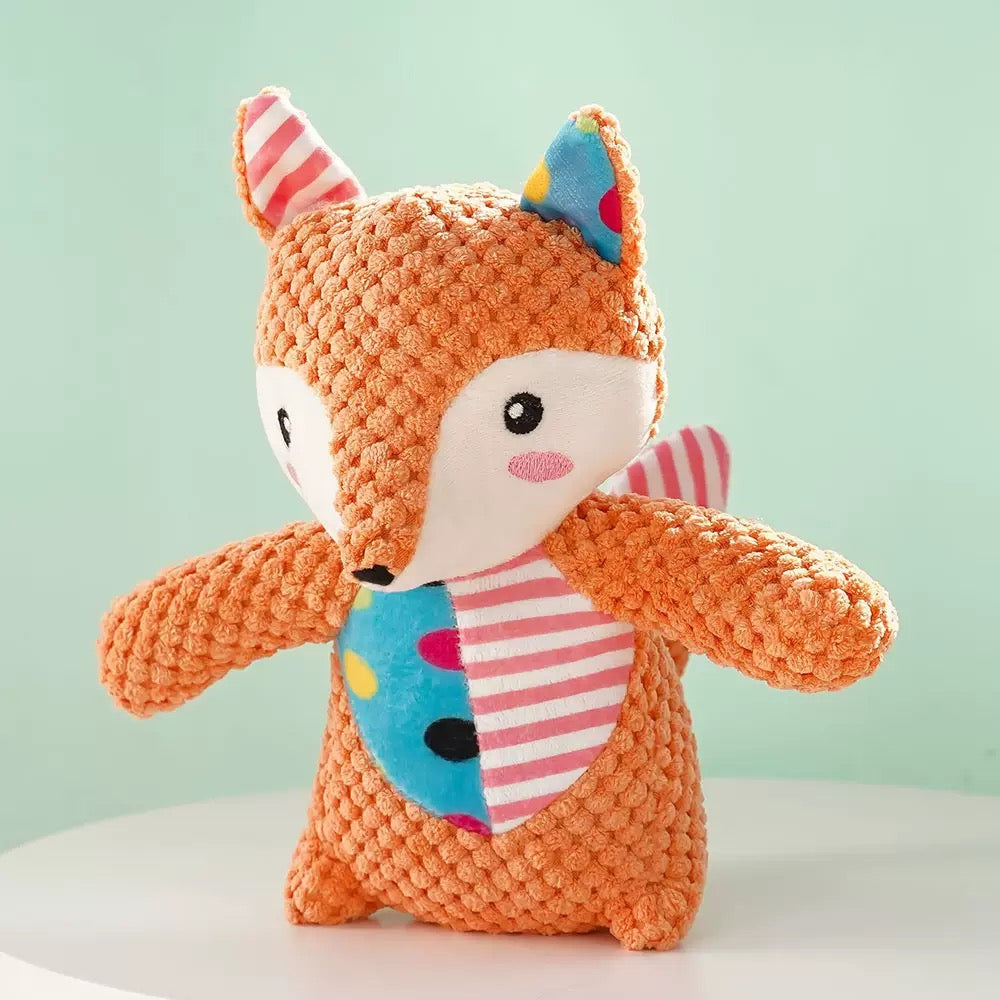 Orange Long Tailed Fox Toy