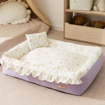 Princess Style Pet Bed for 2 Colors