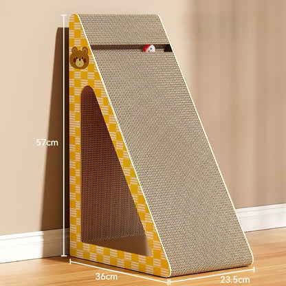 Triangular Cat Scratch Board