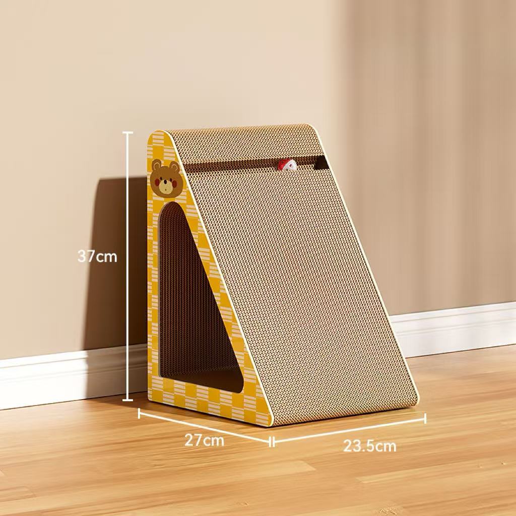 Triangular Cat Scratch Board