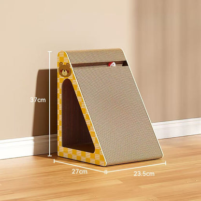 Triangular Cat Scratch Board