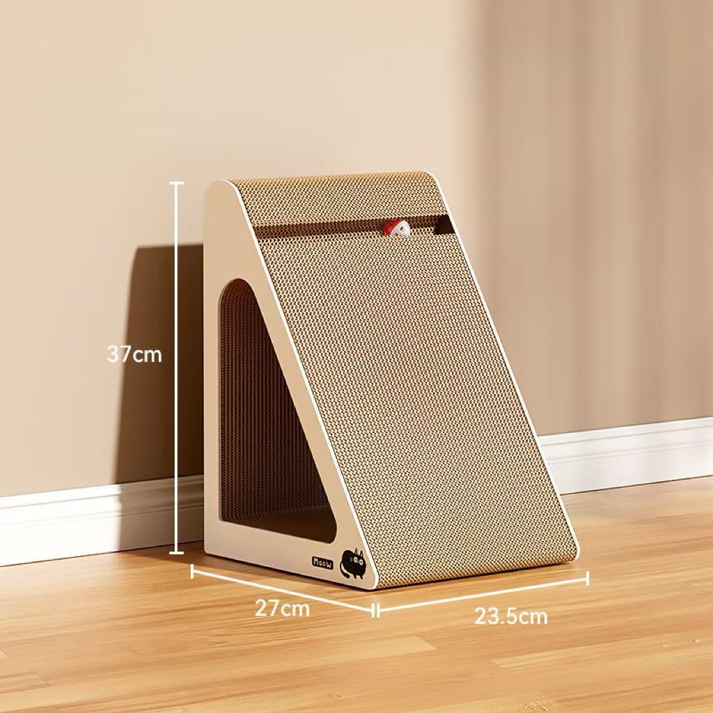 Triangular Cat Scratch Board