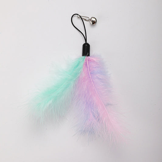 Suction Cup Feather Cat Teaser - Replacement Set