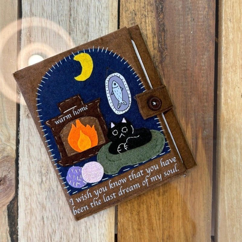 Warm Home Meow Memory Album-Hand Made