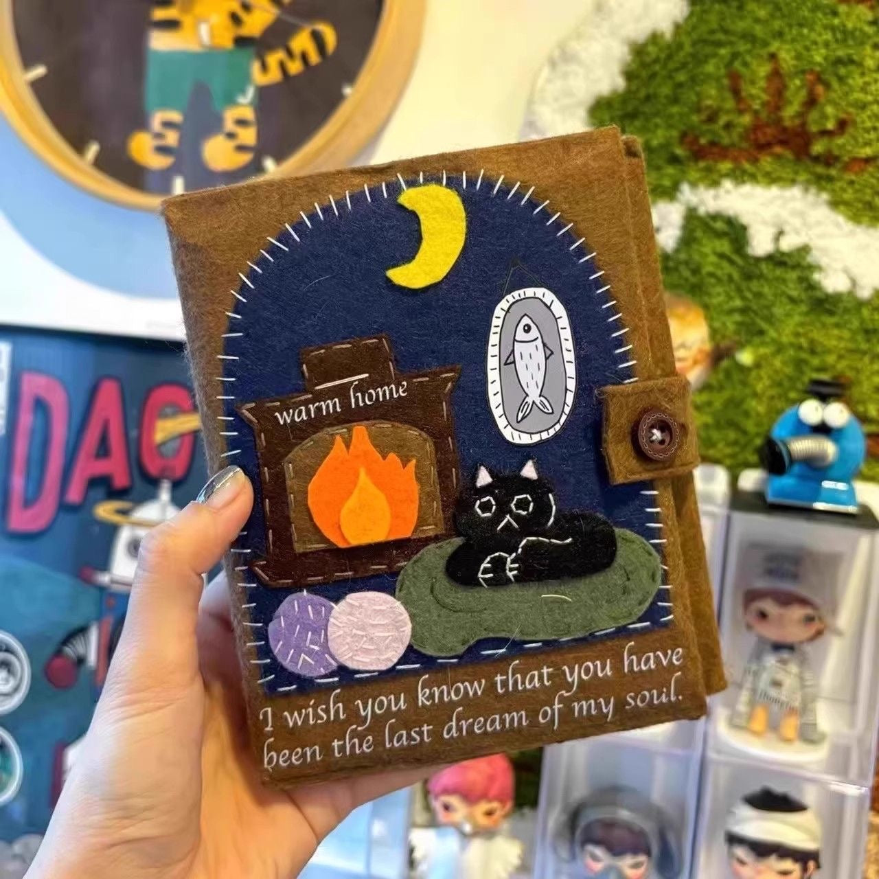 Warm Home Meow Memory Album-Hand Made