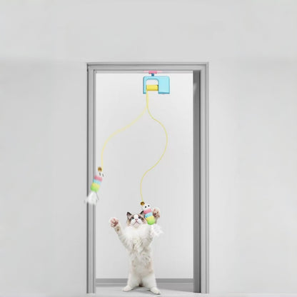 Fun Spin Electric Cat Teaser Wand