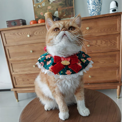 Christmas Gingerbread Paradies Pet Bow Tie