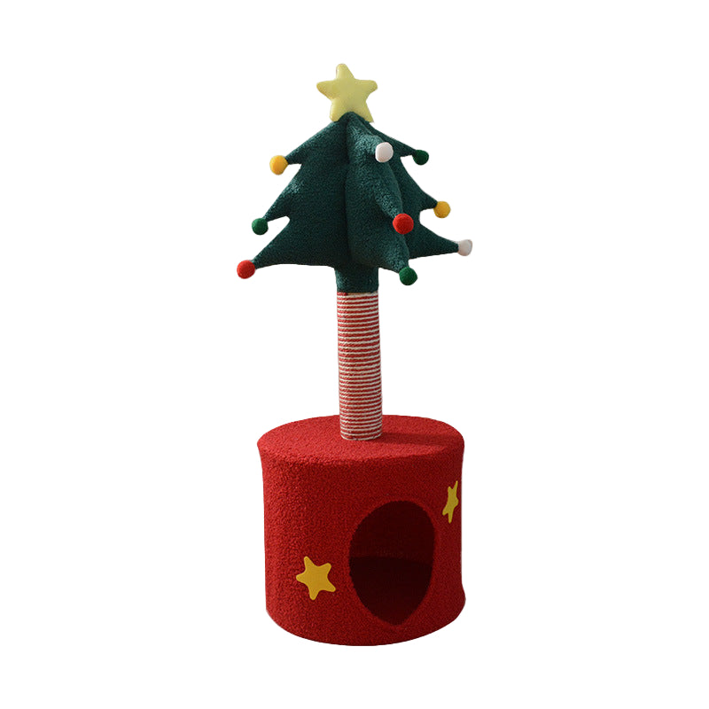 Christmas Star Wish Cat Scratching Home