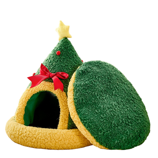 Christmas Star Cozy Pet Bed