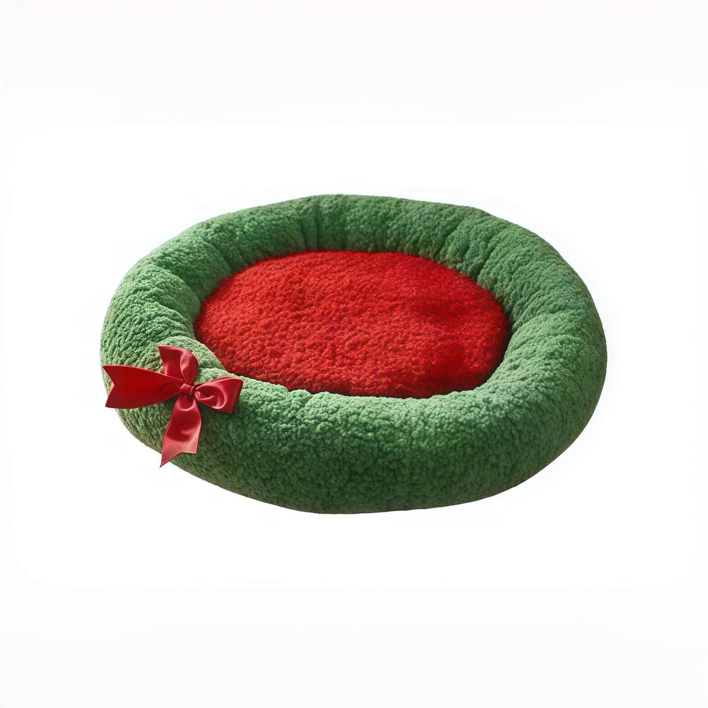 Christmas Wreath Pet Bed