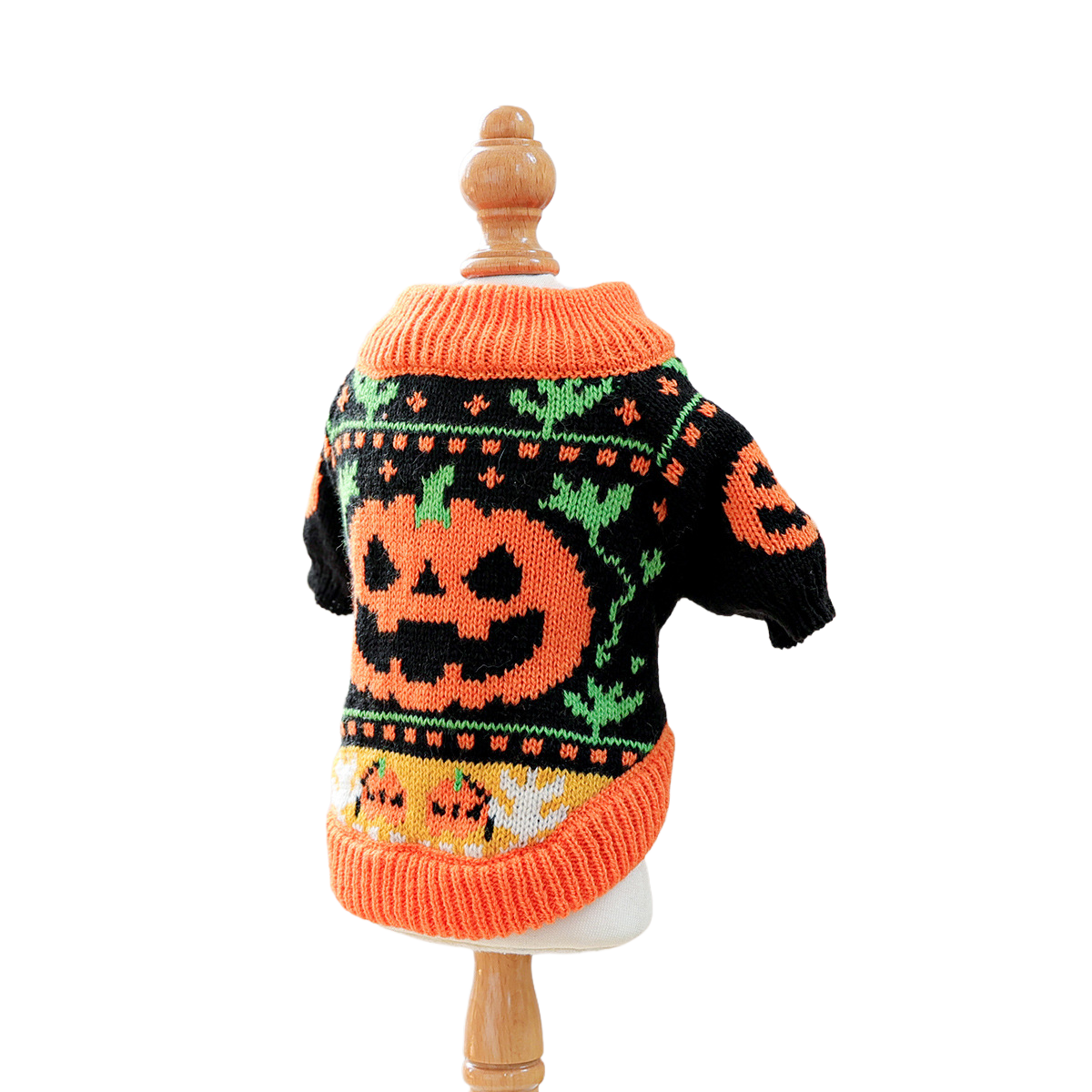 Halloween Pumpkin Pet Knitted Sweater