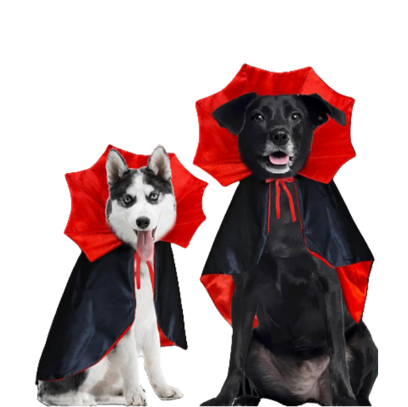 Halloween Night Phantom Pet Cloak for 3 Color