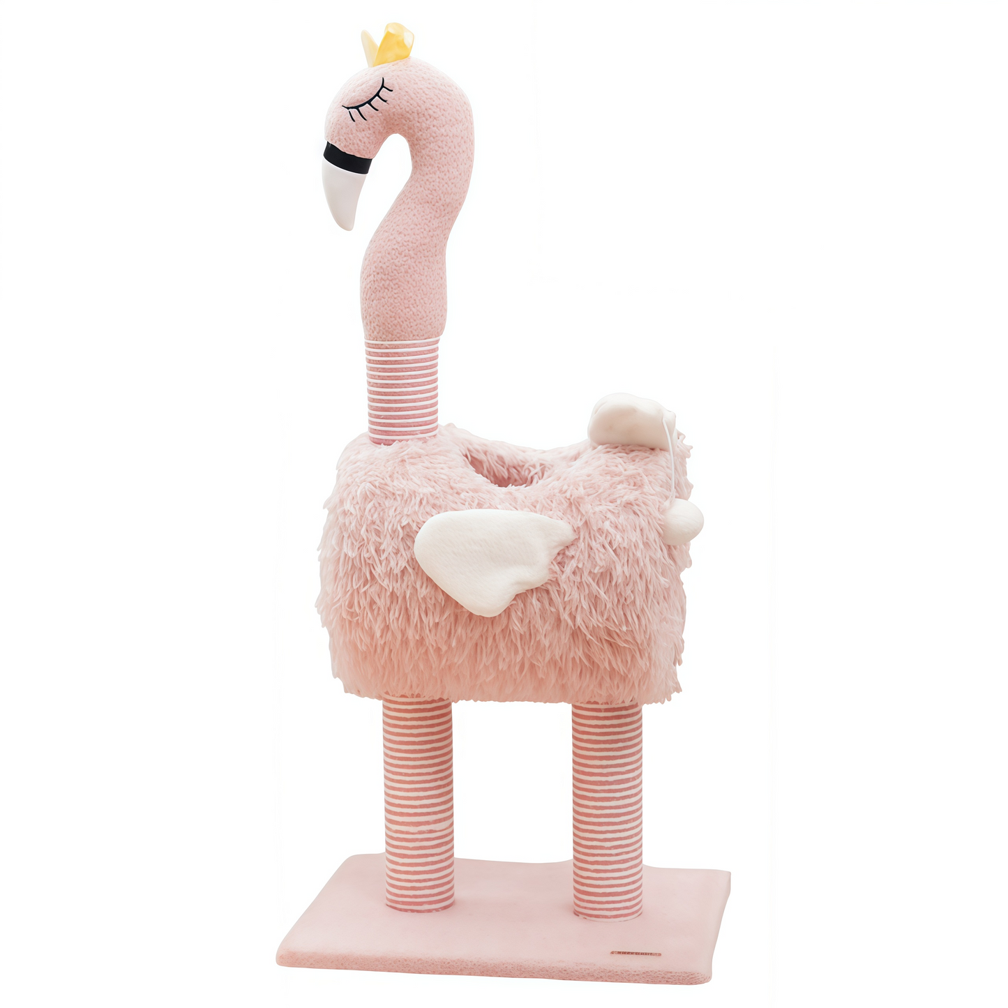 Elegant Flamingo Cat Scratching Post