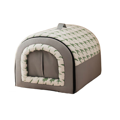 Warm Checkered Pet Beds in 2 Colors