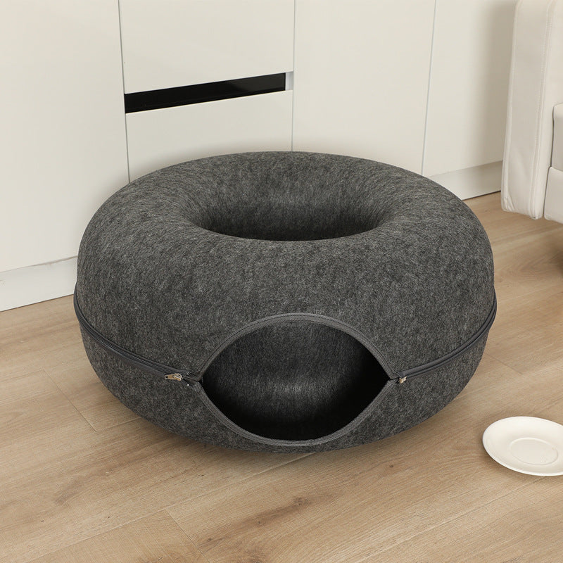 Cave Donut Interactive Tunnel Bed