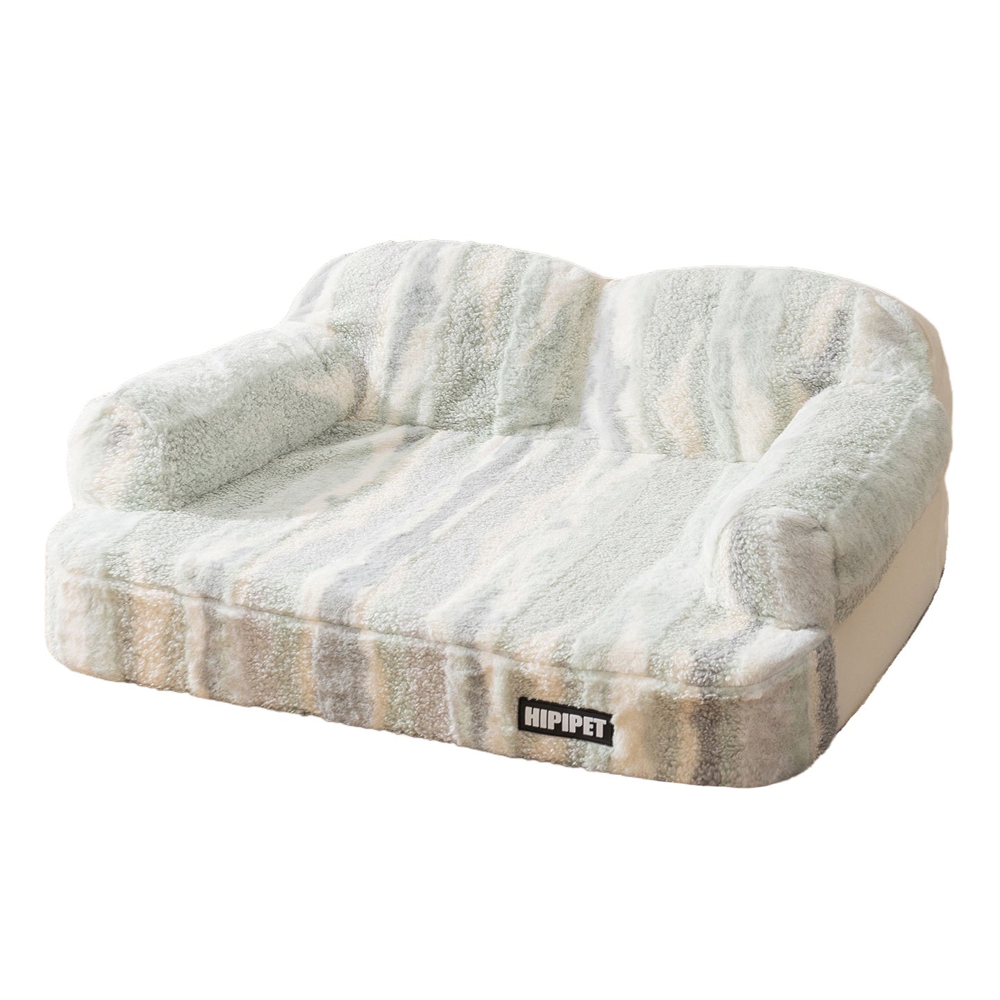 Comfy Striped Pet Sofa