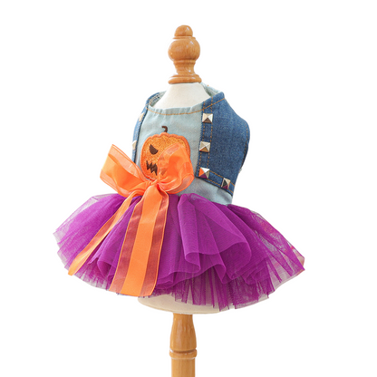 Pumpkin Fairy Pet Dress