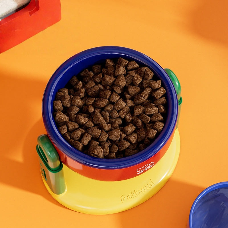 Fun Color Lifting Pet Bowl