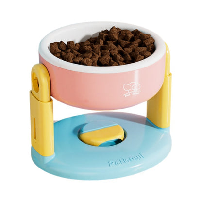 Fun Color Lifting Pet Bowl