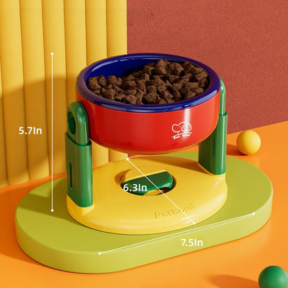 Fun Color Lifting Pet Bowl