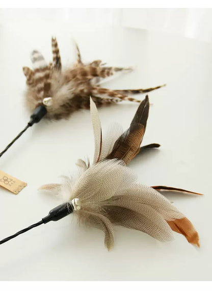 Flexible Feather Cat Teaser
